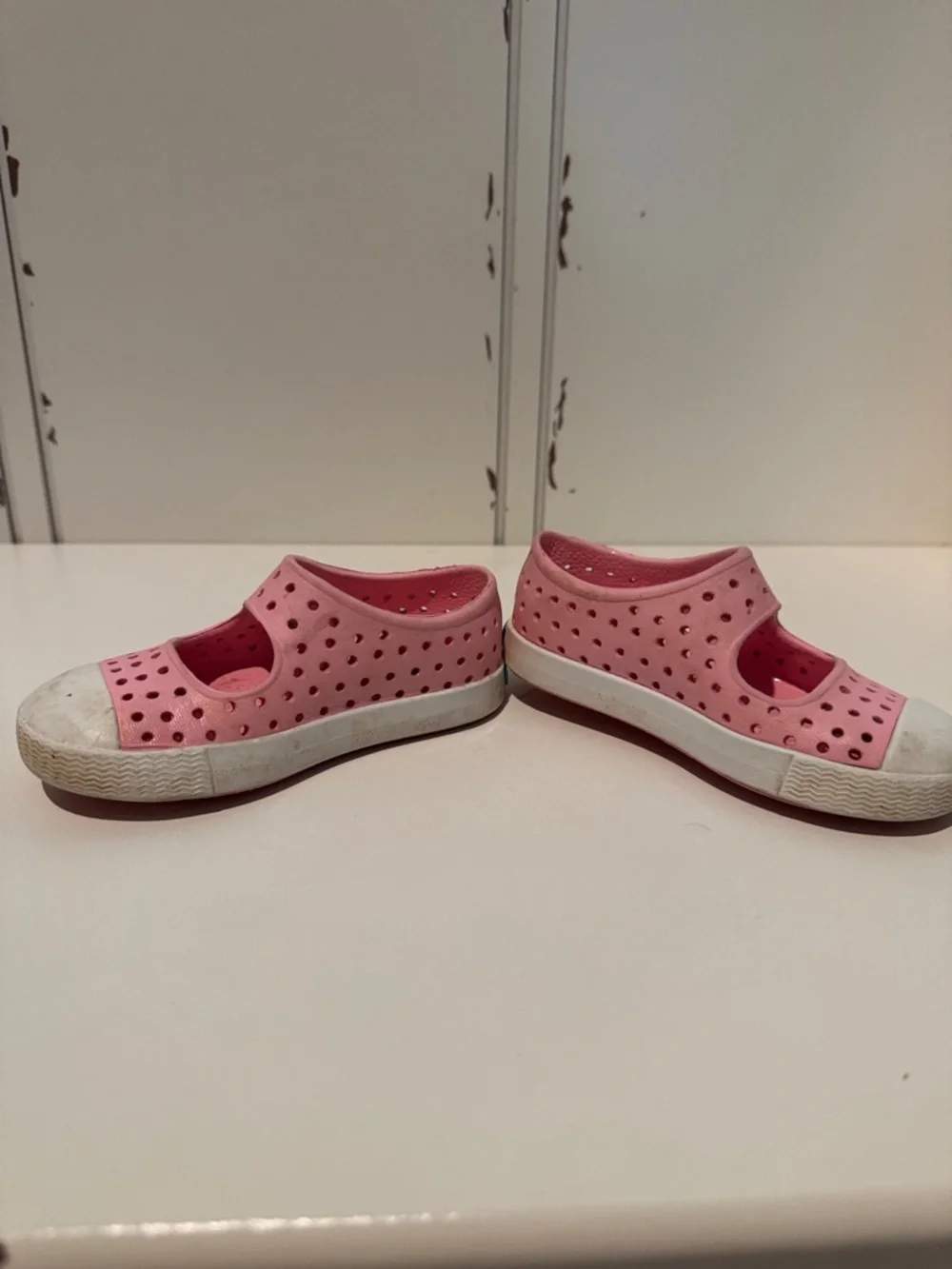 Native Kids Pink Mary Jane Water Shoes C5